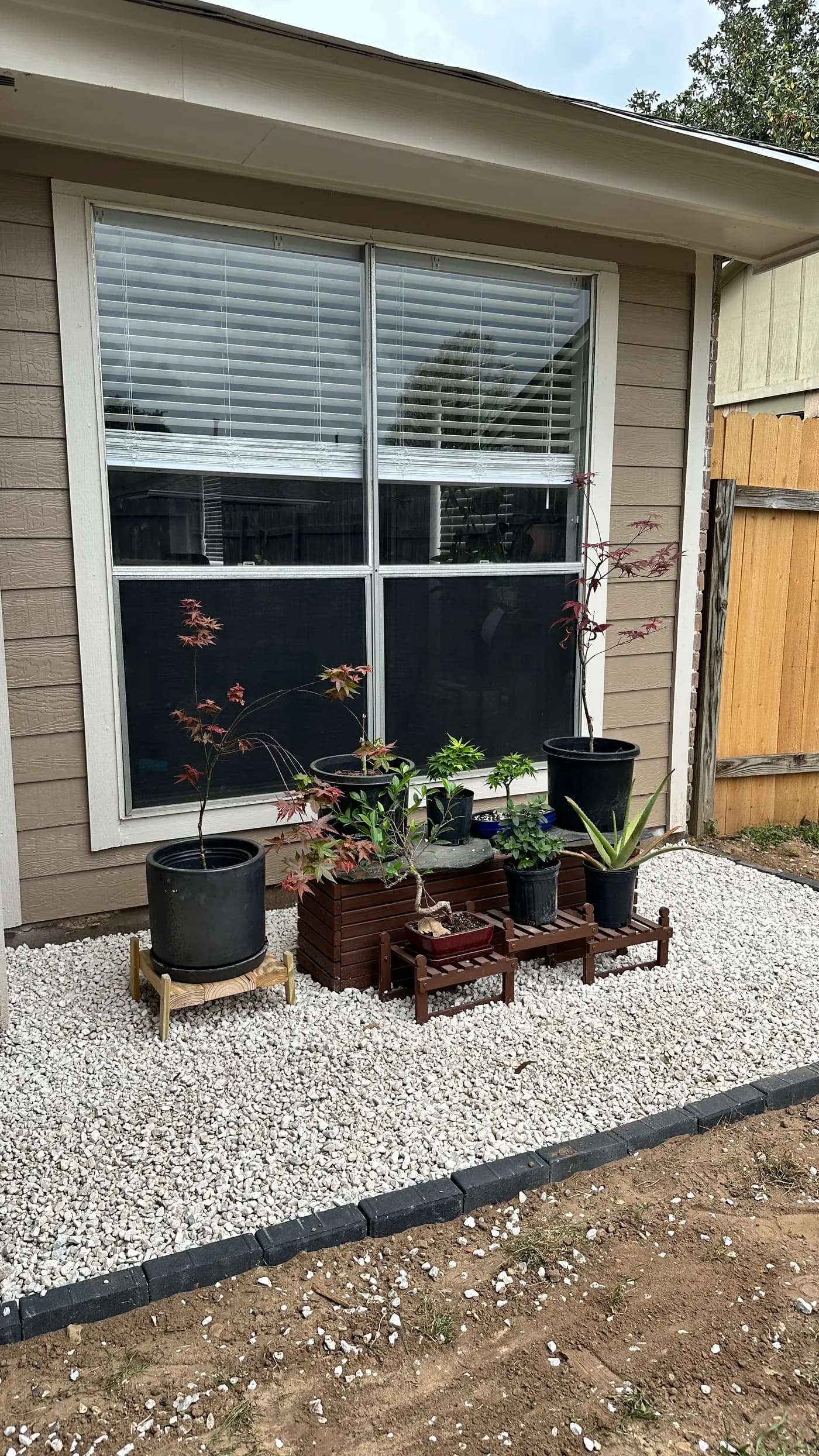 Japanese Garden, Adding a gravel garden and border